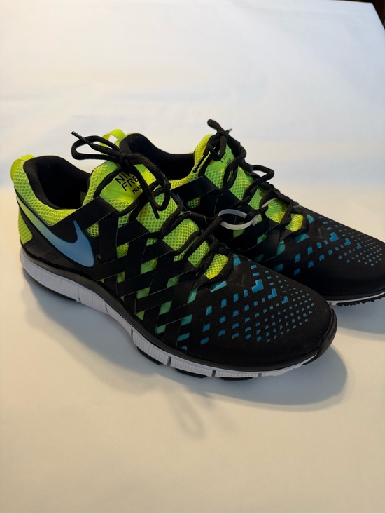 Nike Other - Nike Black Neon Green Blue Training Sneakers